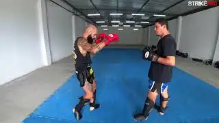 Bloqueio de joelhada com Berg e Reni Fraga #muaythai