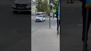 Military Auto Inspection with sirens (Wail/Yelp) 🚨🔉 #полиция #police #сгу #siren #сопровождение