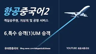 [Aviation Chinese 2] Special Passengers (1) UM Passengers