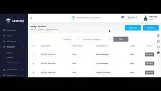 Transport Section, Admin Account. School and College Management System Software