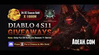 🏆Congrats to the Winners of FREE Diablo 4 Season 11 Giveaway (DEC 15-22) on AOEAH DISCORD