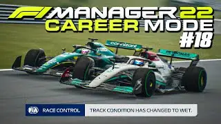 RAIN CAUSES CHAOS! FINAL UPGRADE ✅ F1 MANAGER 22 CAREER MODE Part 18