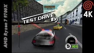 Test Drive 6 (4K / 2160p) | Redream Emulator (Premium) on PC | Sega Dreamcast