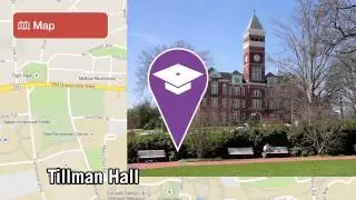 my.Clemson: How To Use The Map