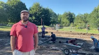 Grabung 2022  im Arch&auml;ologischen Park Cambodunum