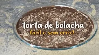 TORTA DE BOLACHA OU PAV&Ecirc; ??? SIMPLES E F&Aacute;CIL DE FAZER