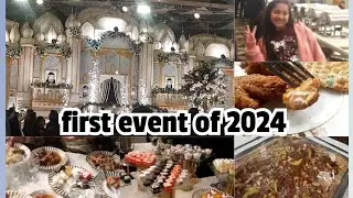 First Event Of 2024 | wonderful Wallima Decore Food | Grand Nexus Marquee