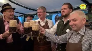 Anstich Oktoberfest 2017 im Brauhaus Spandau