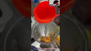 Mango juice | mango season | sam on demand #shorts #food #mango #youtubeshorts #vlogs #youtubers