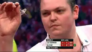 PDC World Darts Championship 2014 - Second Round - van Gerwen VS Mcdine