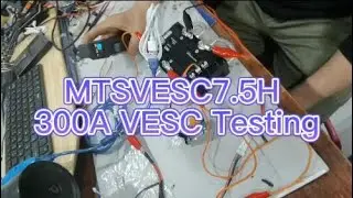 Maytech MTSVESC7 5H VESC 300A 85V Тестирование регулятора скорости перед отправкой