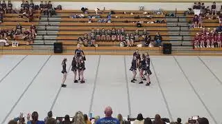 Buckhannon-Upsurge Middle School at Cat Classic Cheer Competition 2026 💙🤍❤️