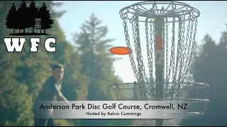 Anderson Park Disc Golf Course in Cromwell, Central Otago, New Zealand