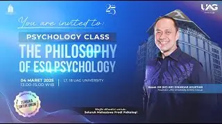 KELAS PSIKOLOGI : The Philosophy of ESQ Psychology