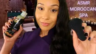 ASMR Moroccan Spa Roleplay 🌿Hair & Steam Facial Treatment Scalp Massage W/ Layered Sounds