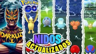 NIDOS MUNDIALES POKEMON GO PRIMERA PARTE