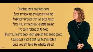Lewis capaldi bruises song lyrics