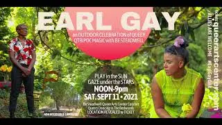 EARL GAY Queer Healing Arts Center Fundraiser 2021