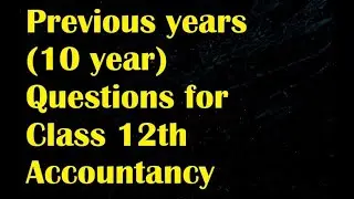 Complete Forfeiture & Reissue of shares - Class 12 accounting previous years questions (10 years) -