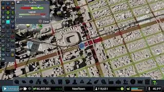 Cities: Skylines PS5 Gameplay Grid City POP 95K