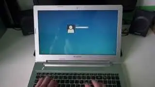 Windows 8.1 64bit boot test - Lenovo Ideapad Z50-70 with SSD