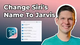 How To Change Siri's Name To Jarvis