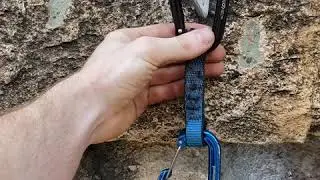 How to clip fixed hanger bolts - Lead climbing