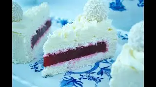 Przepis na żelkę malinową do tortu - żelka z malinami.