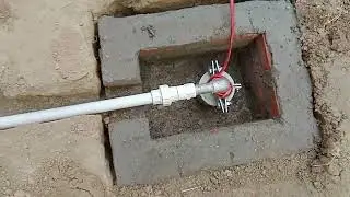 boring submersible plumbing upvc pipe fitting || borewell water outlet pipe fitting