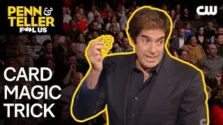 David Copperfield Performs Card Magic on Penn & Teller: Fool Us