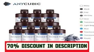 #ANYCUBIC 10kg/20kg 405nm Standard UV Resin For LCD 3D Printer Printing Material For Photon Mono 4