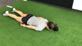 Prone Scapular Squeezes