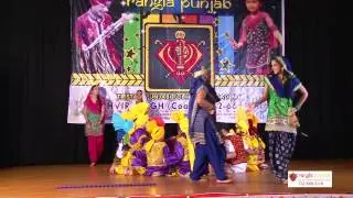Malki Keema Bhangra Performance at Rangla Punjab Academy Diwali Mela 2014