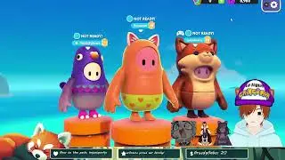 [#VTGames][Qc/FR/EN/18+] @lulunetv 's fallguys trainings with @masakifujiwara @antares_vt_ @baltoqcv