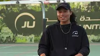 Jeddah United proffesional Basketball player Brianna Jones interview