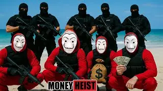 PARKOUR VS MONEY HEIST: Police disguise operation &ndash; steal money & save gang | Epic POV