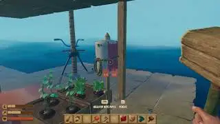 Wild bird decapitates scarecrow! (Raft)