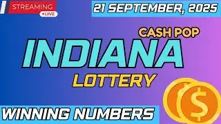 Indiana Cash Pop Lottery Results For - 21 Sep, 2025 - Morning - CA$H 5 - Powerball - Mega Millions