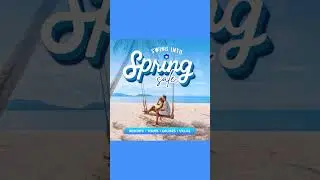 Our Swing into Spring Sale is here! #sale #cruise #travel #virgincruises  #familyvacation #villas
