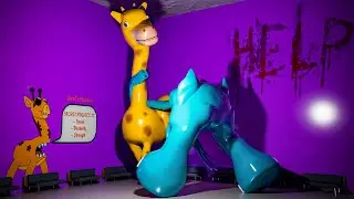 Garten of Banban 5 - Coach Pickles' secret fight against Giraffe Melman. (Gameplay #8)