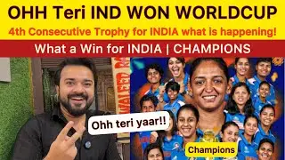 Ohh Teri India won ODI WORLDCUP | 4th trophy back to back unbelievable | IND vs SA Final IND win