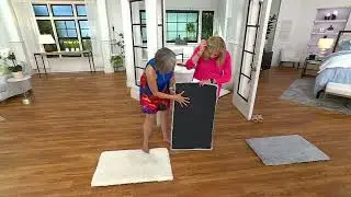 Northern Nights Tufted Memory Foam Bathmat on QVC