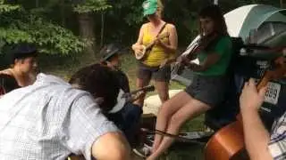 Ozark Rag - Oldtime Ragtime jam - Fiddlers Ashley Carr & Rachel Meir with full rhythm section