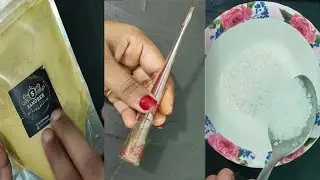 Mehndi Mixlogy / Mehndi Paste Making Tutorial / Create Your Own Mehndi Paste And Cones At Home