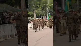 ABERTURA DO DESFILE C&Iacute;VICO MILITAR 2024 NA GUARNI&Ccedil;&Atilde;O DA VILA MILITAR 🇧🇷