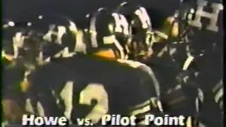 Pilot Point Bearcats at Howe Bulldogs 9/27/1991 KXII-12 Postgame