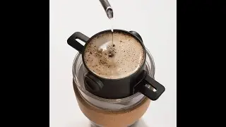 Mini Portable Paperless Pour Over Coffee Dripper with Collapsible Wings