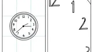 Broken clock - Speed Drawing Procreate