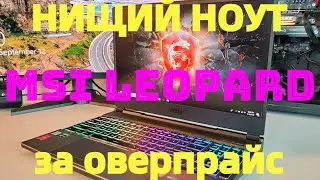 РАЗБИРАЕМ ТОПОВЫЙ MSI Leopard GL65 10th Gen