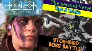 Horizon Forbidden West | The Second Verse Boss Battle! [Stormbird Tips & Tricks]